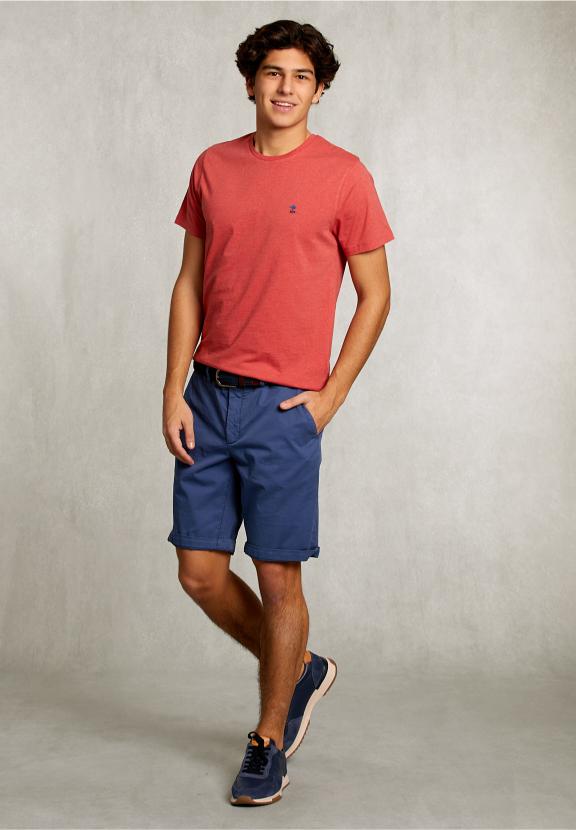 Custom Fit Pima Cotton T-Shirt Cosmopolitan Mix - Rose