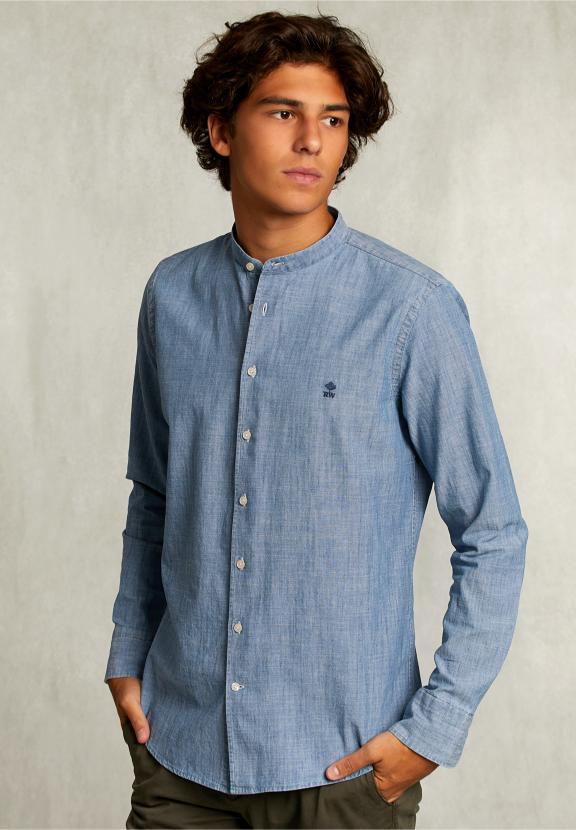 Slim Fit Jeans Shirt Medium Bleach - Denim