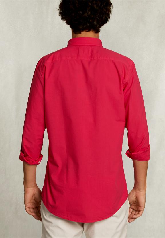 Custom Fit Poplin Shirt Flirt - Rose