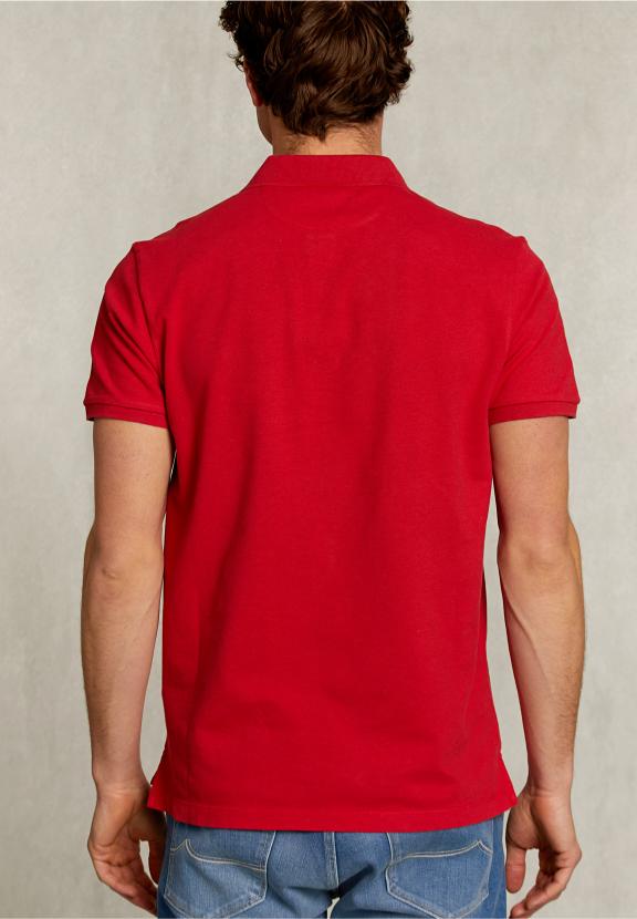 Custom Fit Pima Cotton Polo Bloody Mary Mix - Rouge