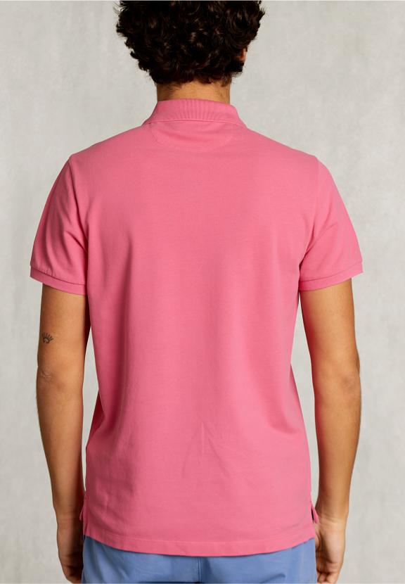 Custom Fit Pima Cotton Polo Bonheur - Rose