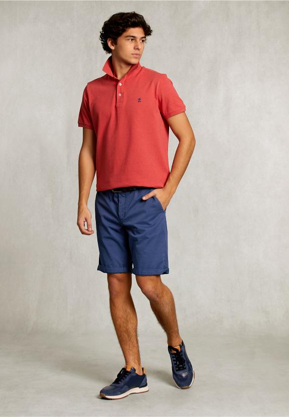 Custom Fit Pima Cotton Polo Dk Cosmopolitan Mix - Rose