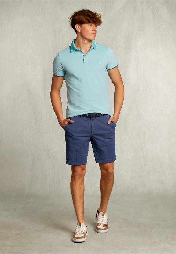 Custom Fit Cotton Polo Mint - Vert