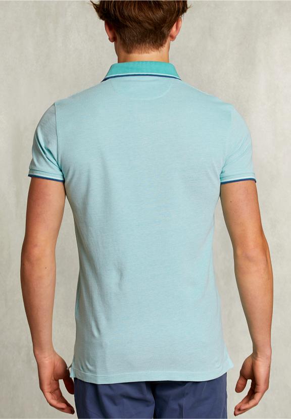 Custom Fit Cotton Polo Mint - Vert