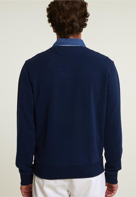 Fancy Rugby Sweater Navy - Bleu