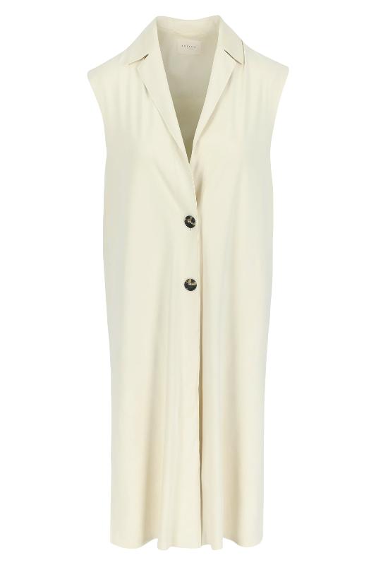 Améline - Blazer sans manche - Deva - Whitecap gray