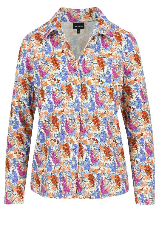 Mayerline - Blouse en jersey - Jackie - Whitecap gray