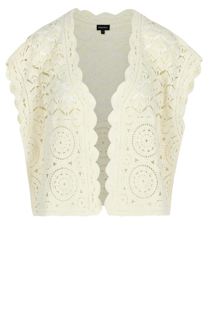 Mayerline - Cardigan Maille - Aubagne - Whisper White