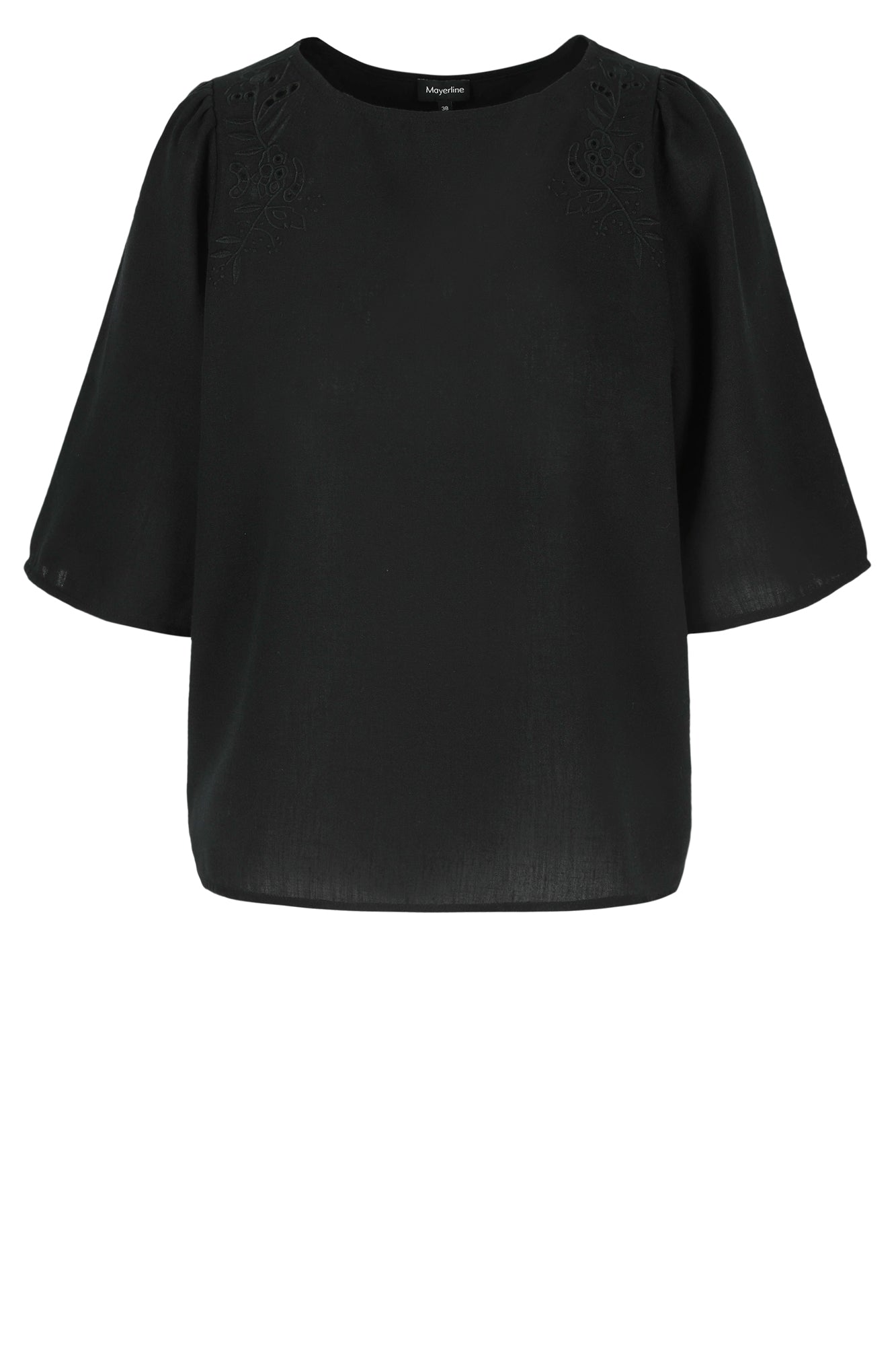 Mayerline - Blouse - Jacobina-V - Black Beauty