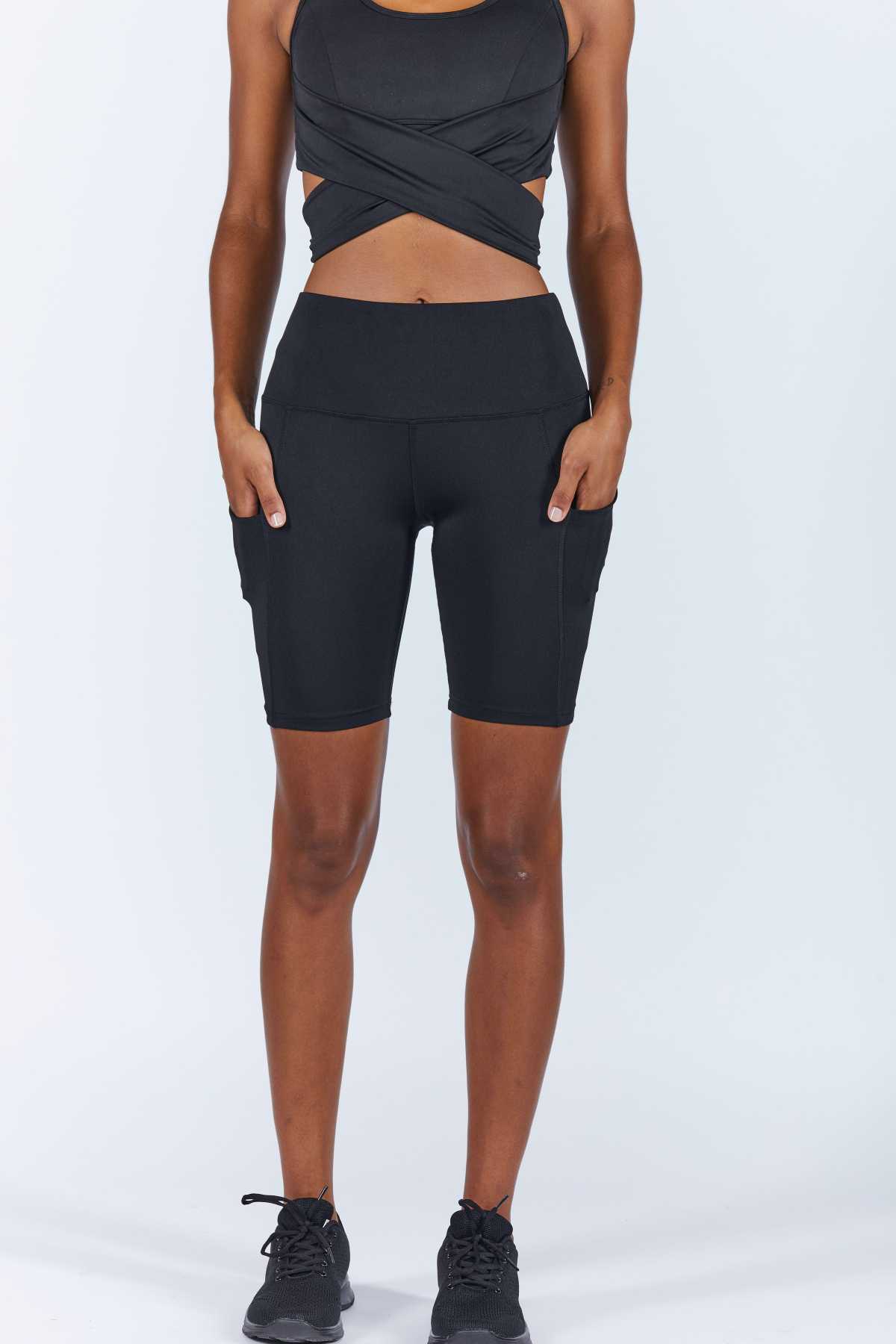 Short Cycliste Bella - Noir