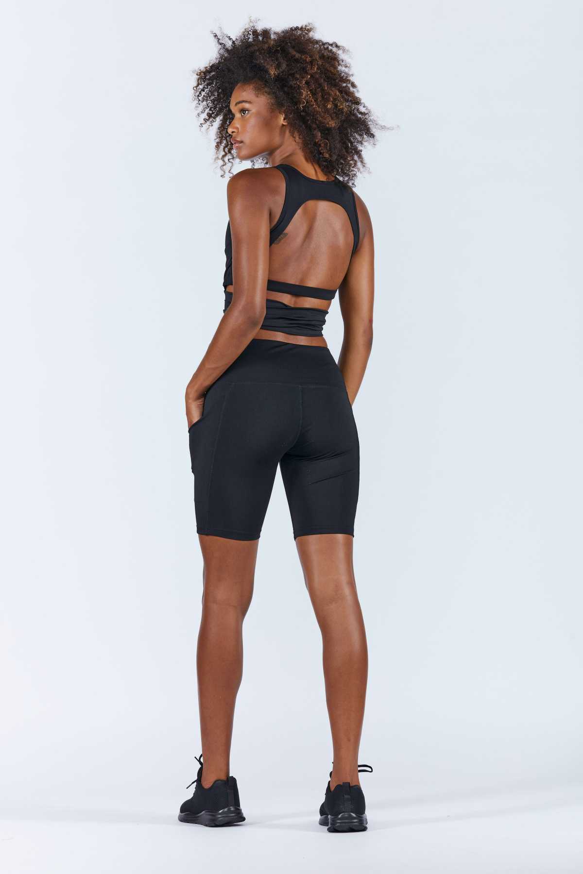 Short Cycliste Bella - Noir