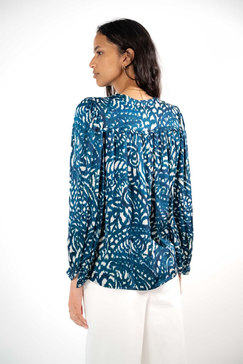 Chemise - Sydney - Indigo Cashmere