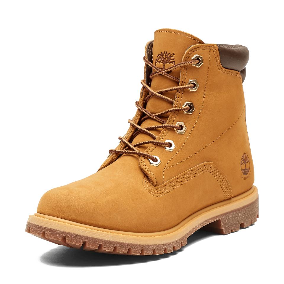Waterville 6 Inch Lace Up Waterproof Boot Wheat