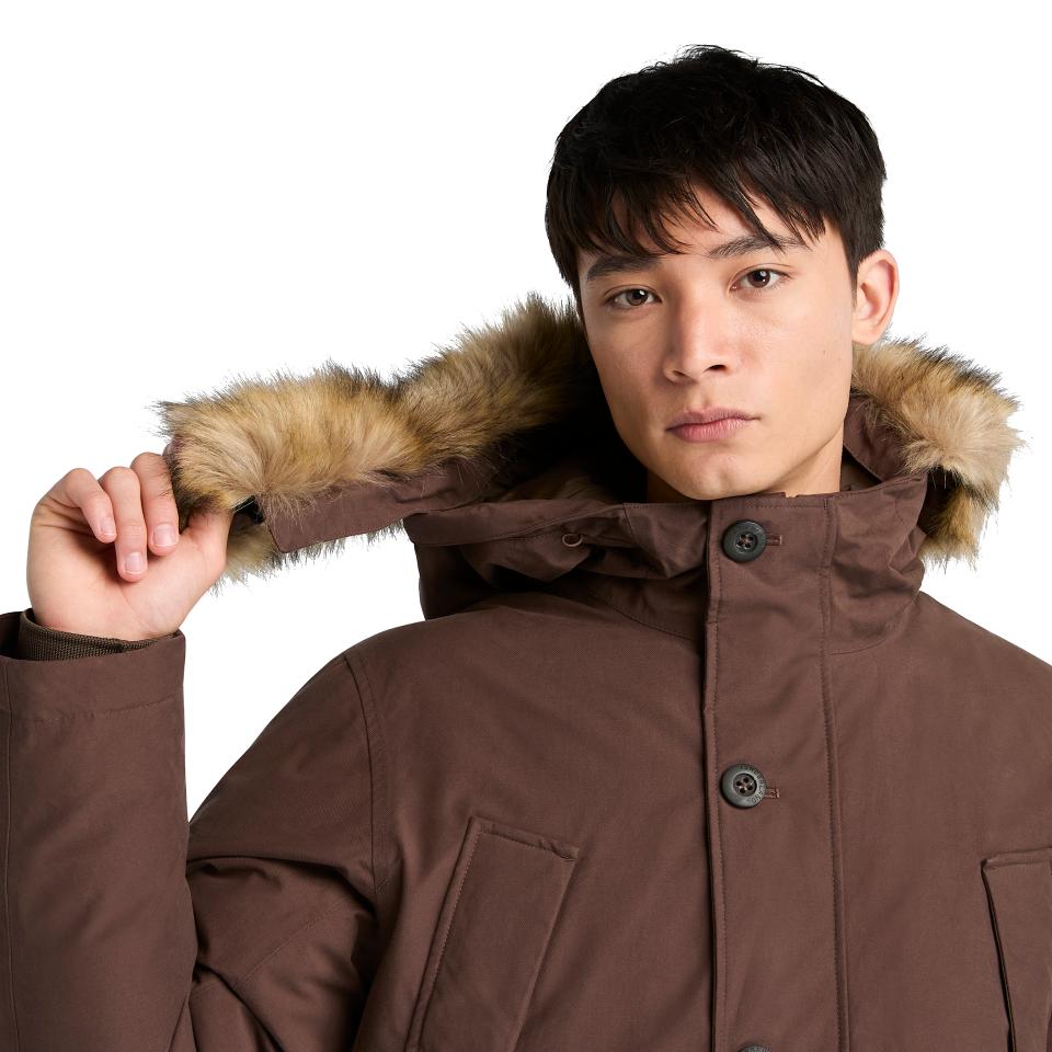 Scar Ridge Waterproof Parka Chocolate Brown