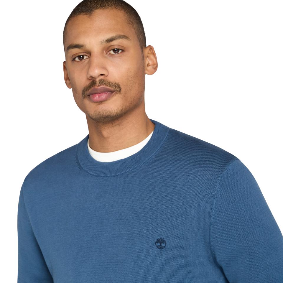 Williams River Cotton Yd Sweater Dark Denim
