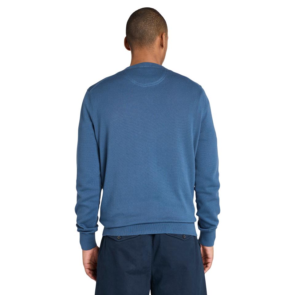 Williams River Cotton Yd Sweater Dark Denim
