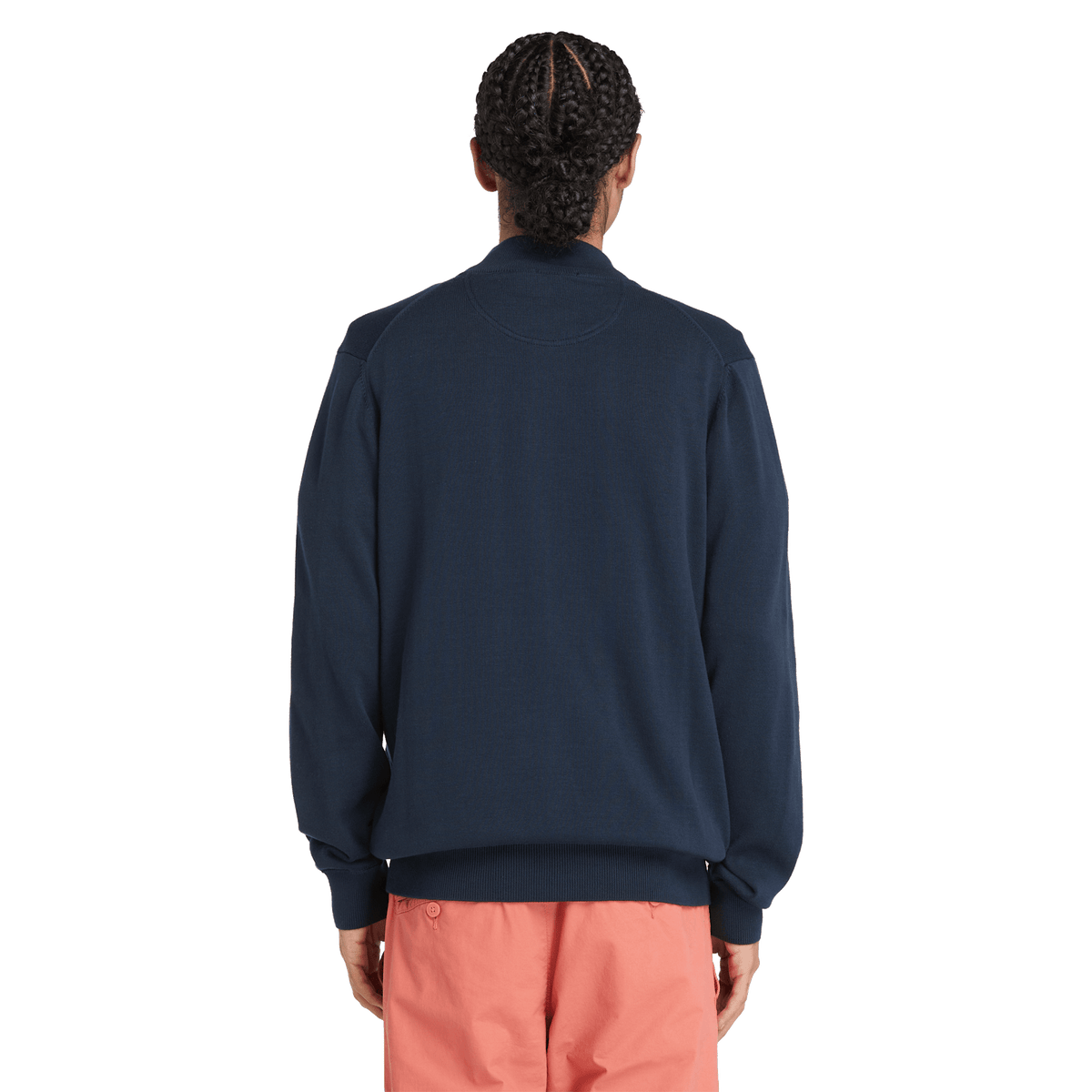 Williams River Cotton Yd Full Zip Sweater Dark Sapphire