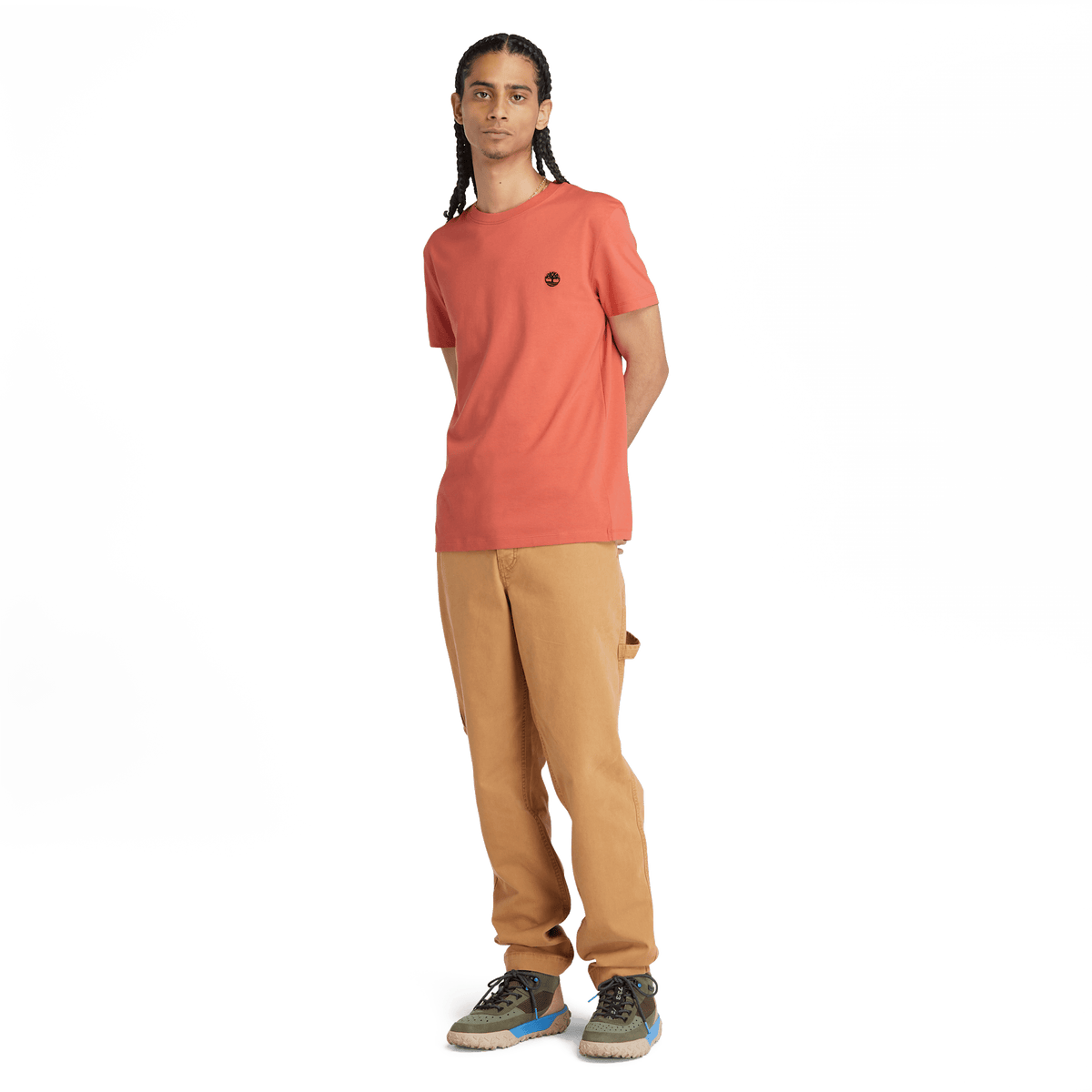 Dunstan River Short Sleeve Tee Burnt Sienna-App