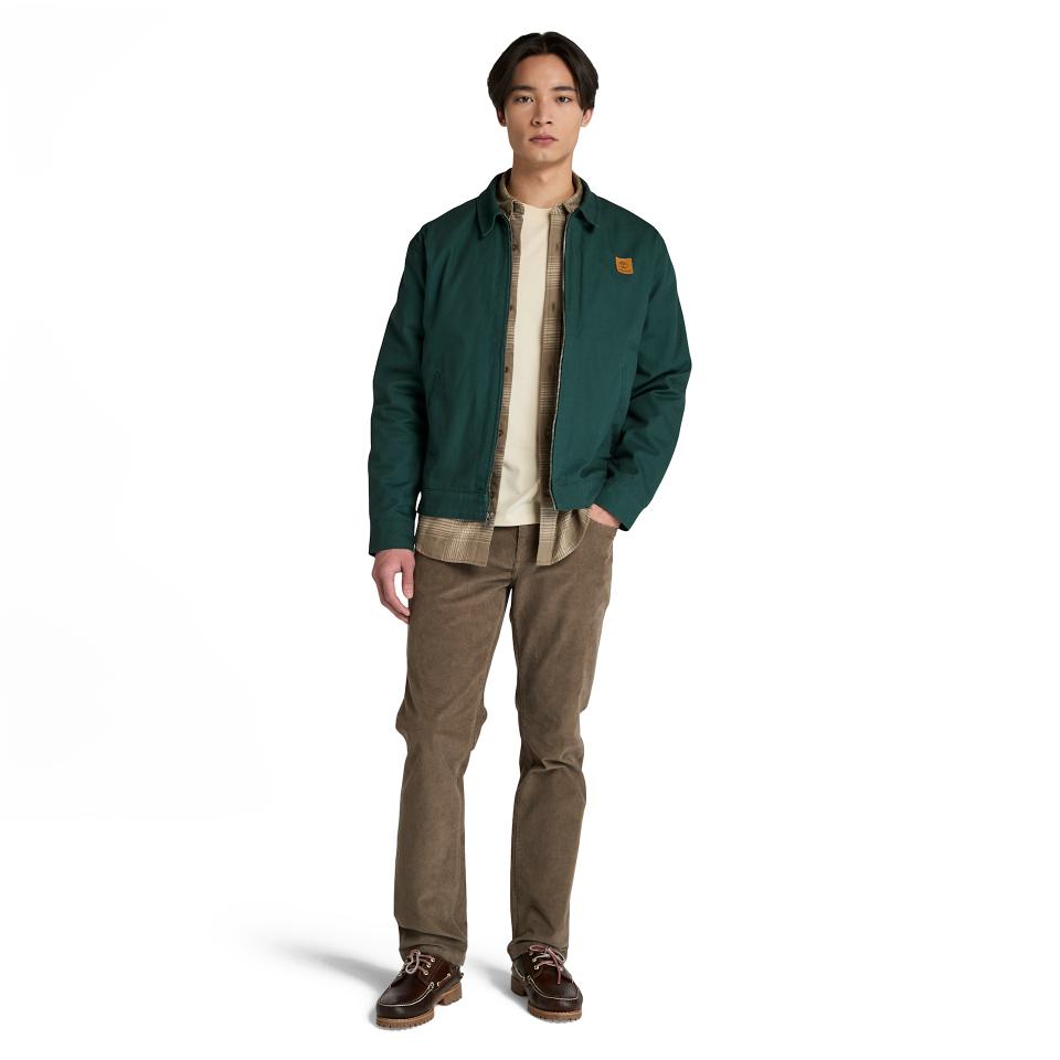 Hollis Insulated Canvas Jacket Green Gables