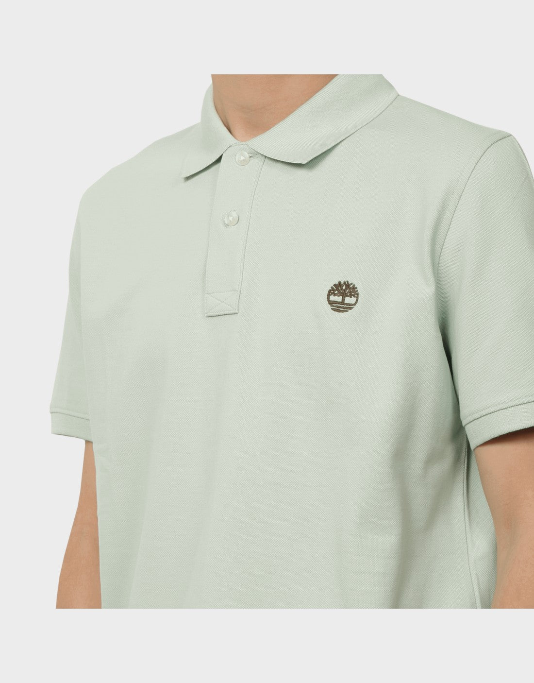 Millers River Pique Short Sleeve Polo Cameo Green
