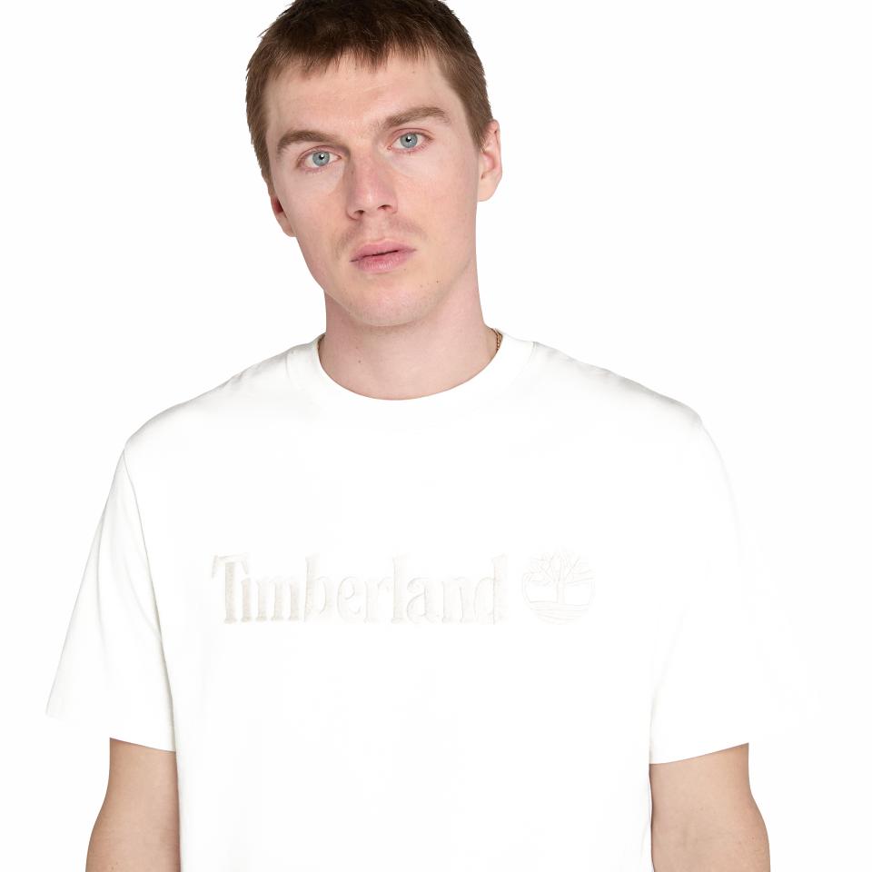 Hampthon Short Sleeve Tee Vintage White