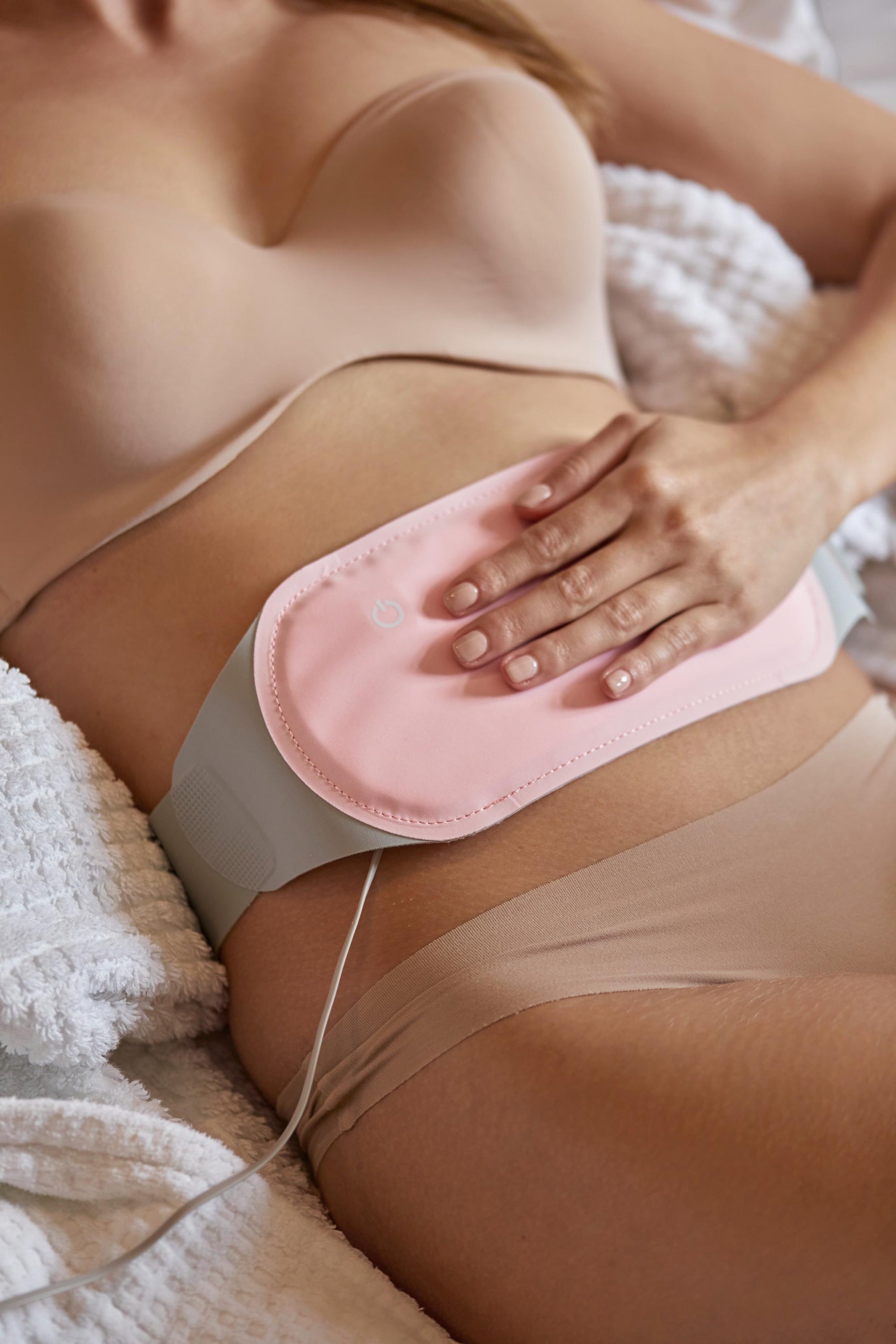 Ceinture Chauffante Menstruelle - Rose