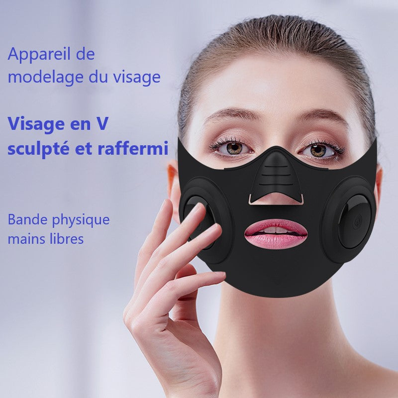Masque Raffermissant Electrostimulation - Noir