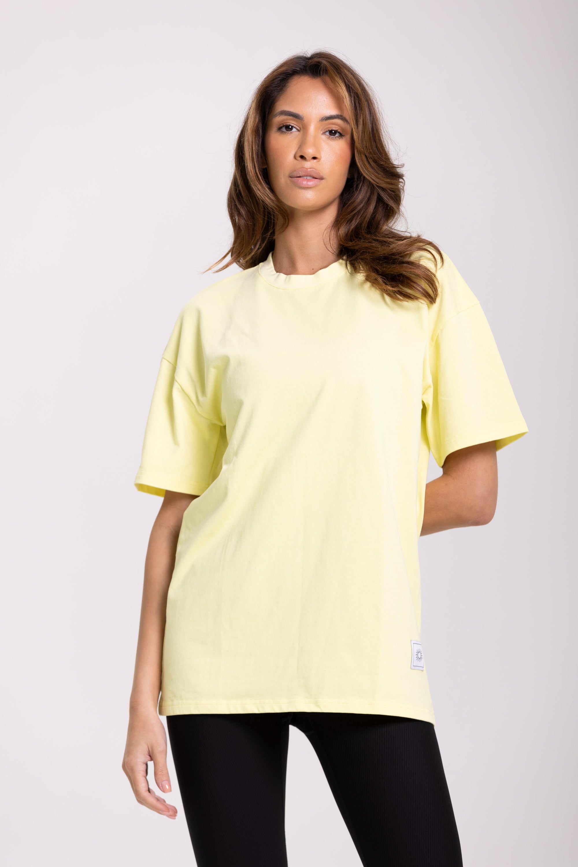 Tee Shirt Oversize  - Jaune 