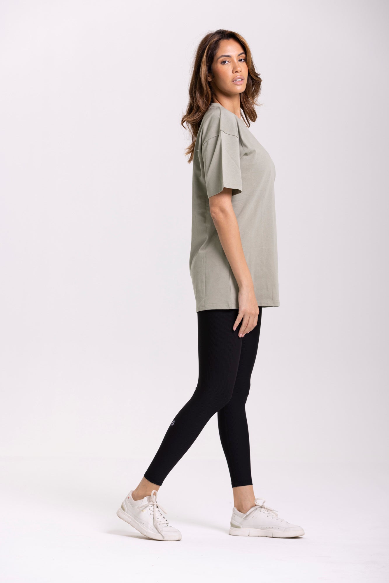 Tee Shirt Oversize  - Gris 