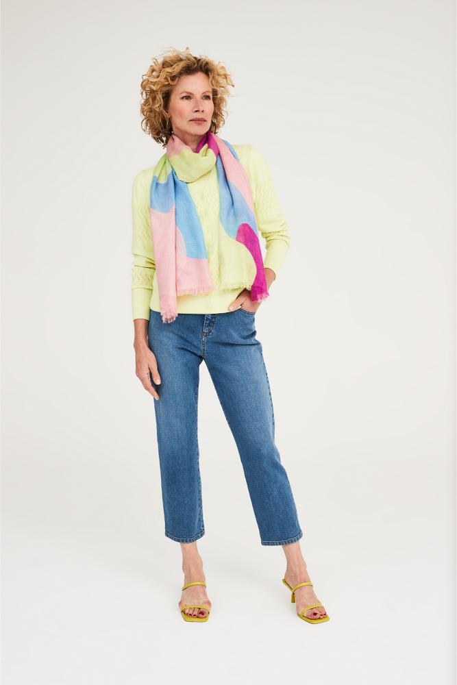 Mayerline - Cardigan Maille - Abelinda - Shadow Lime