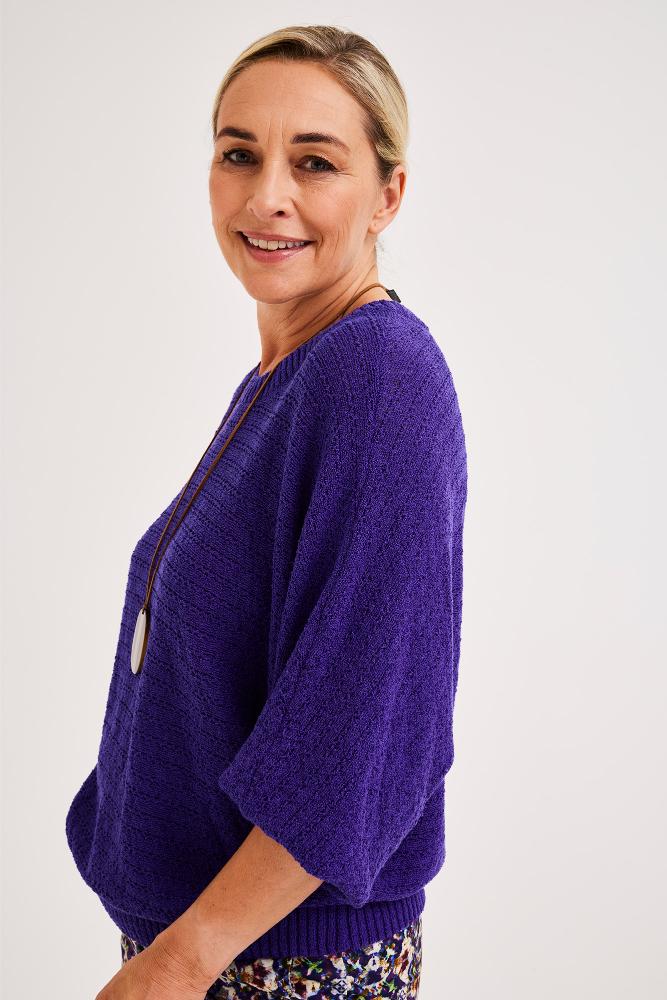 Améline - Pull - Antoinette - Purple Coralites