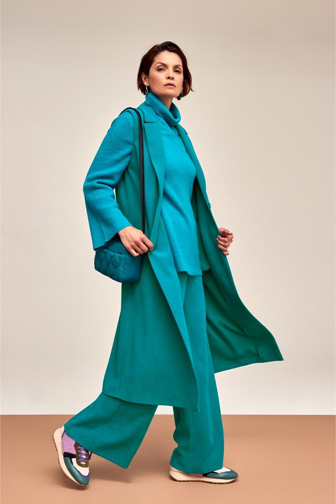 Améline - Pull - Apryl - Lake Blue