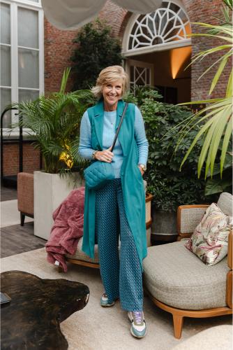 Améline - Pantalon Jersey - Coco - Lapis