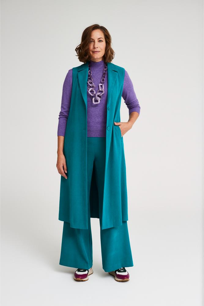 Améline - Blazer Sans Manche - Dotty - Ocean Depths