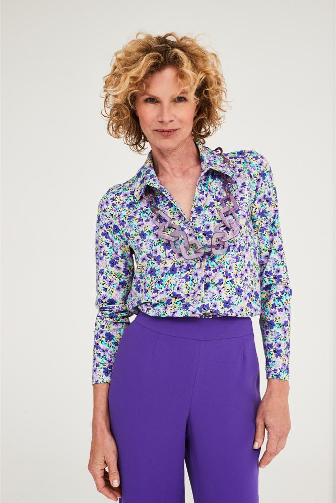 Mayerline - Blouse Jersey - Jackie - Blue Atoll