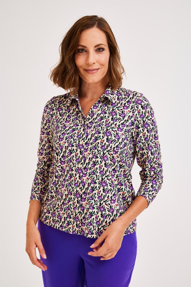 Mayerline - Blouse Jersey - Jackie - Violet Tulip