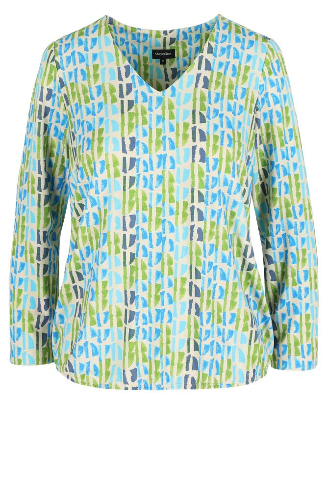 Mayerline - Blouse Jersey - Jedo - Blue Atoll