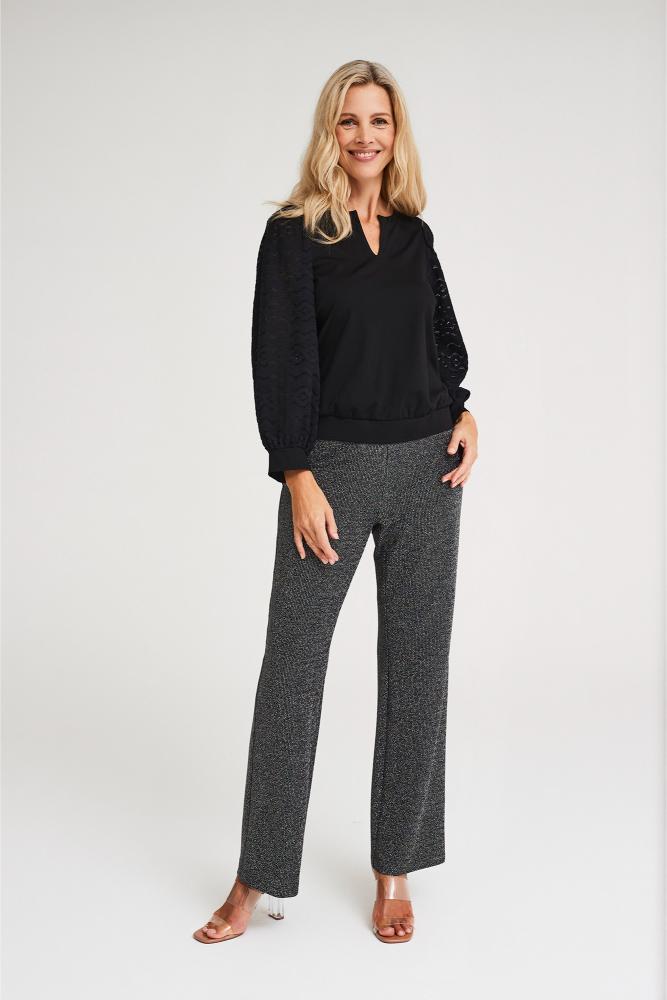 Mayerline - Blouse - Jesas-V - Black Beauty