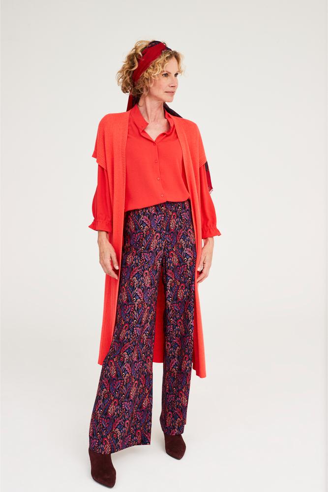 Améline - Blouse - Juar - Hybiscus Flash