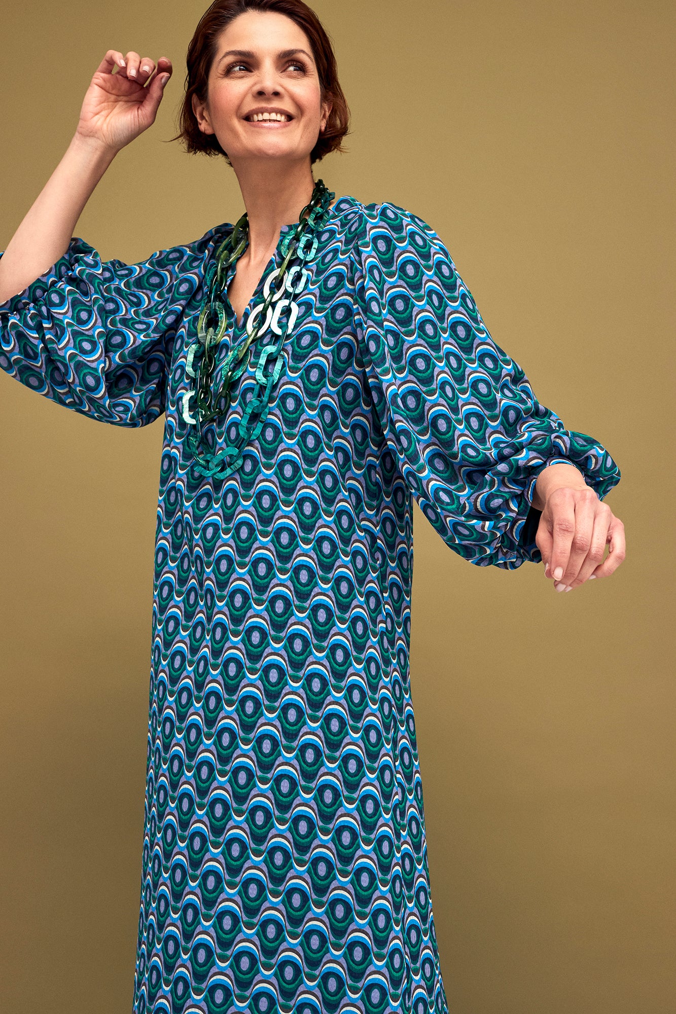 Améline - Jurk - Rima - Diva Blue