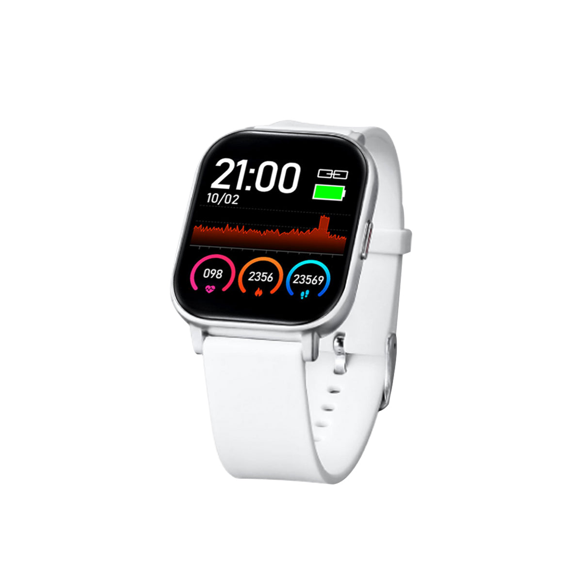 Montre Connectee Multisport Compatible Ios&Android - Blanc