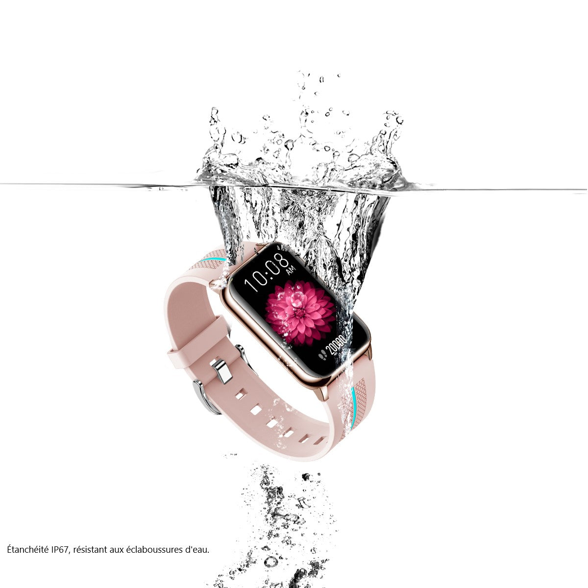 Montre Connectee Multifonctions - Rose