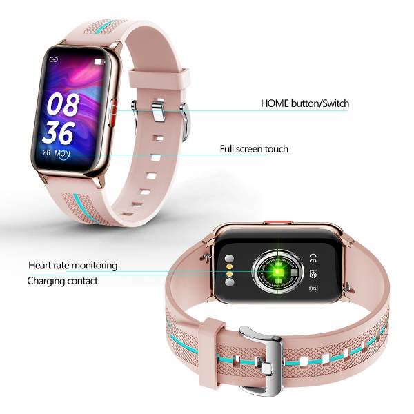 Montre Connectee Multifonctions - Rose