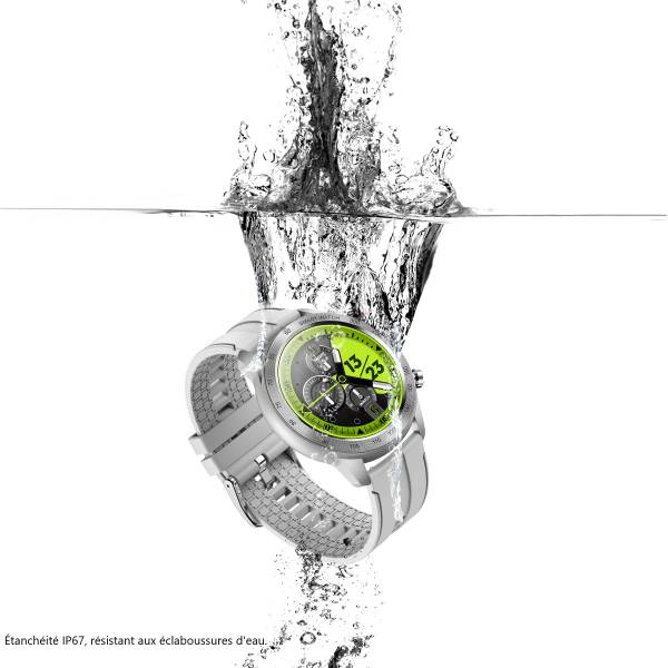 Montre Connectee Multifonctions - Gris