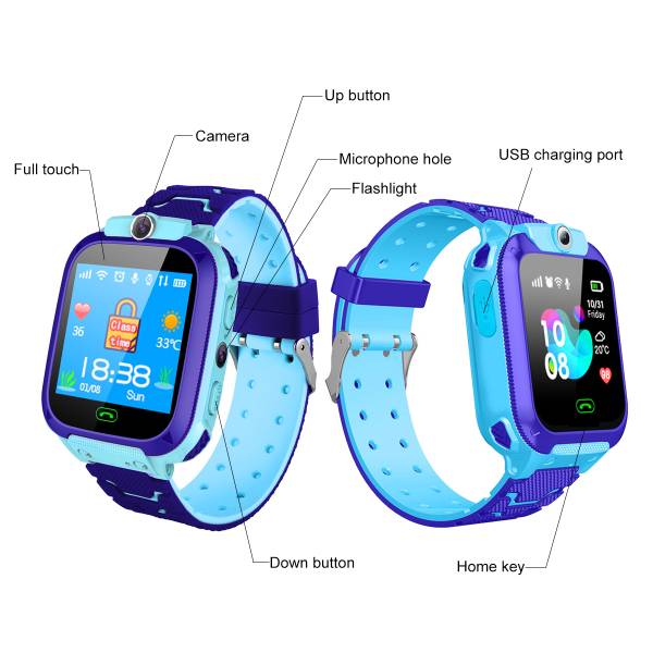 Montre Connectee Multifonctions - Bleu