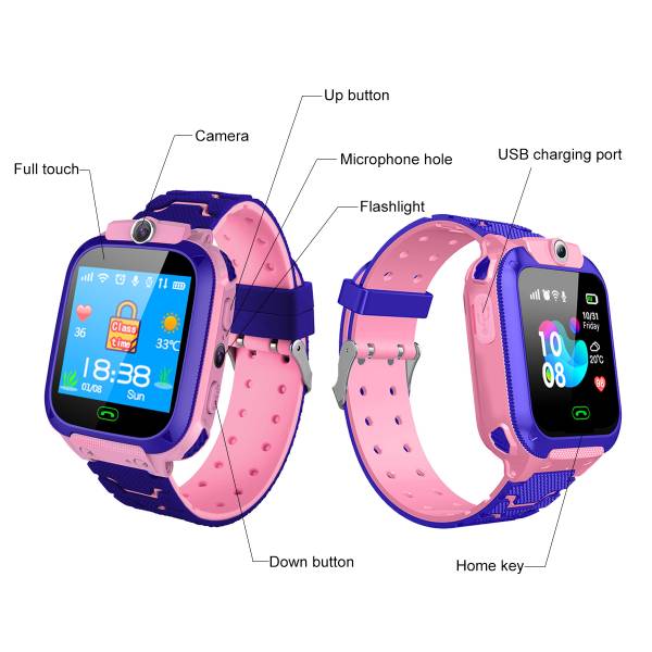 Montre Connectee Multifonctions - Rose
