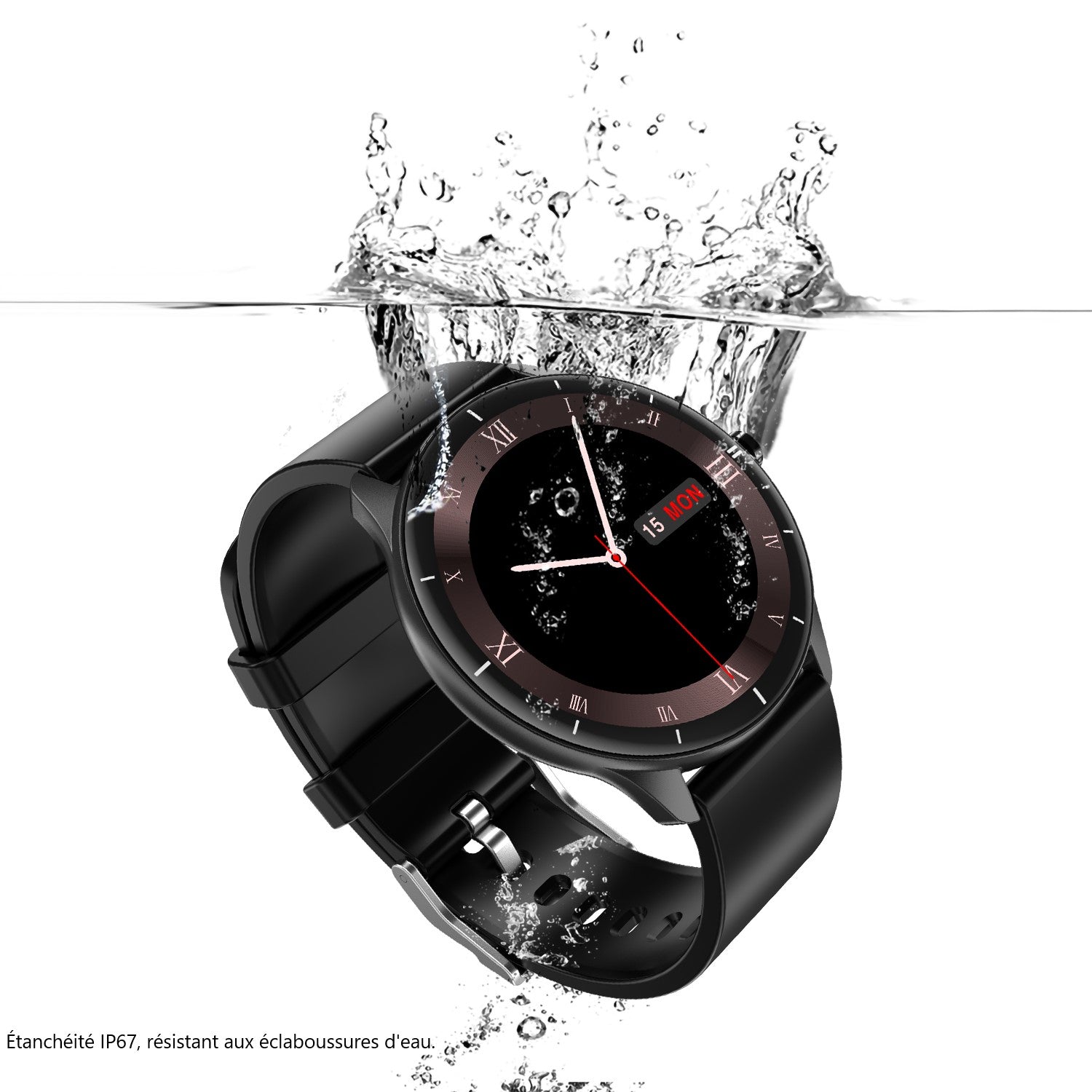 Montre Connectee Multifonctions - Noir