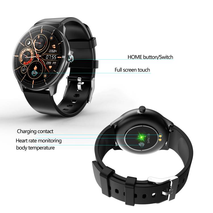 Montre Connectee Multifonctions - Noir