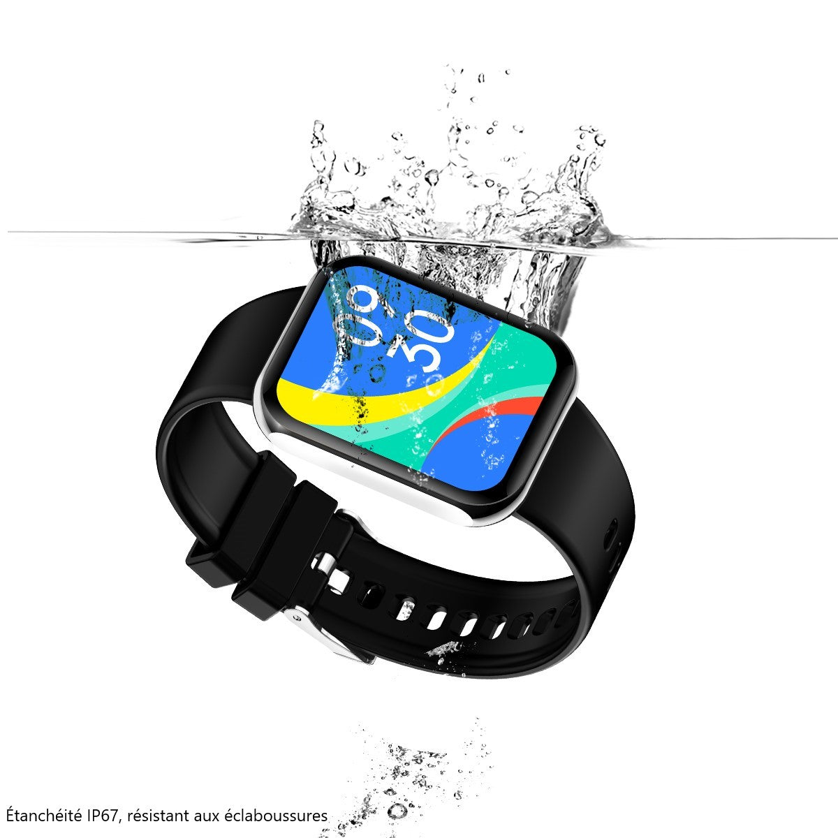 Montre Connectee Multifonctions - Noir