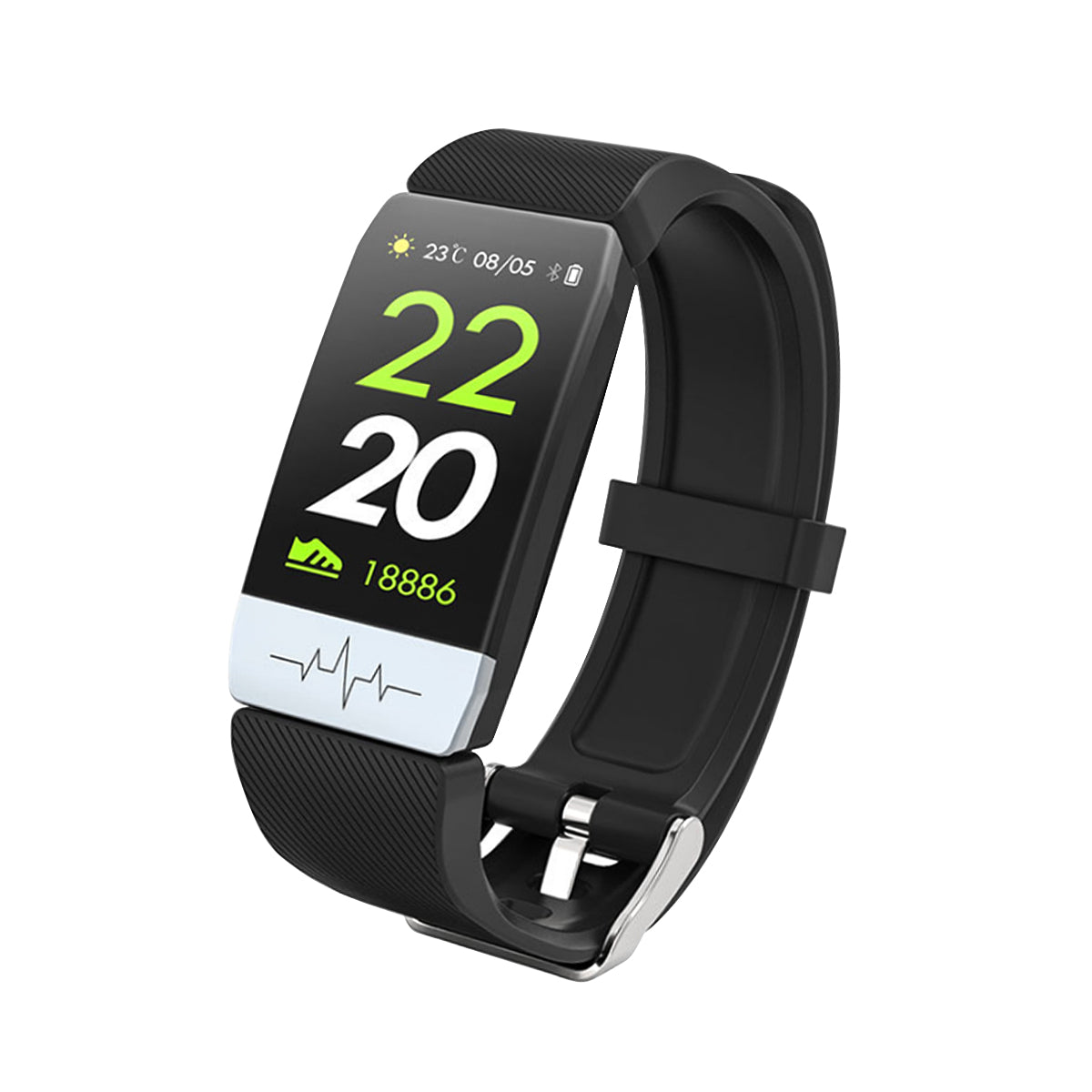 Montre  Multi-Sport Compatible Ios&Androi - Noir